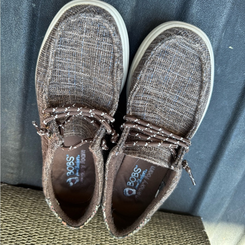 Skechers Brown Loafers Slip-Ons Casual Comfort
